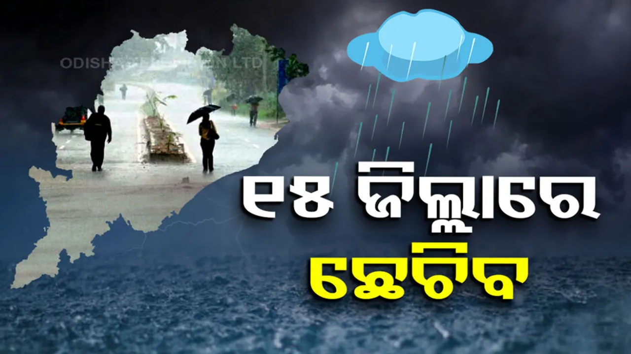 Odisha Rainfall Alert