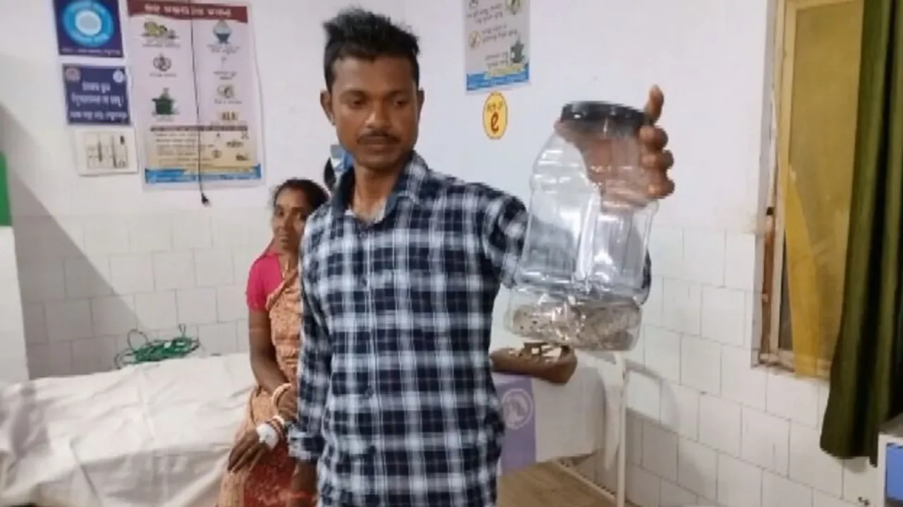 Snake Bite Victim Reaches Hospital Carrying Reptile in Basudevpur