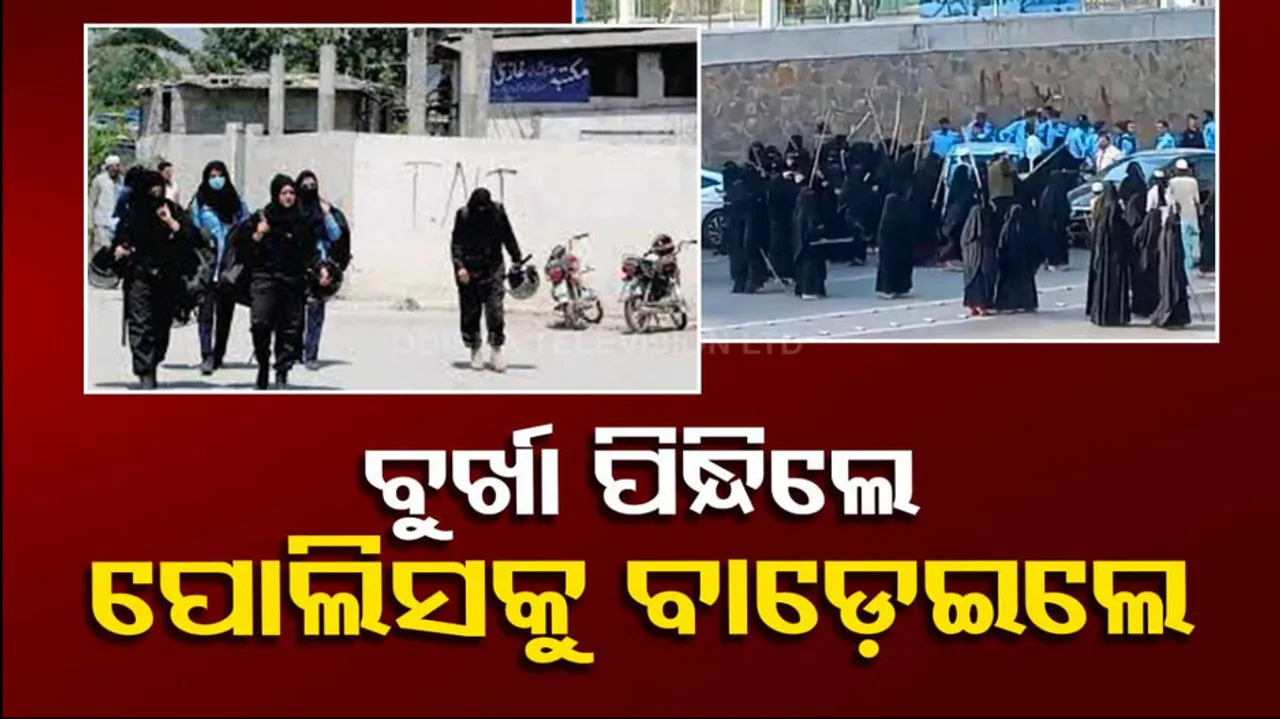 College Girl Student Attack On Police 