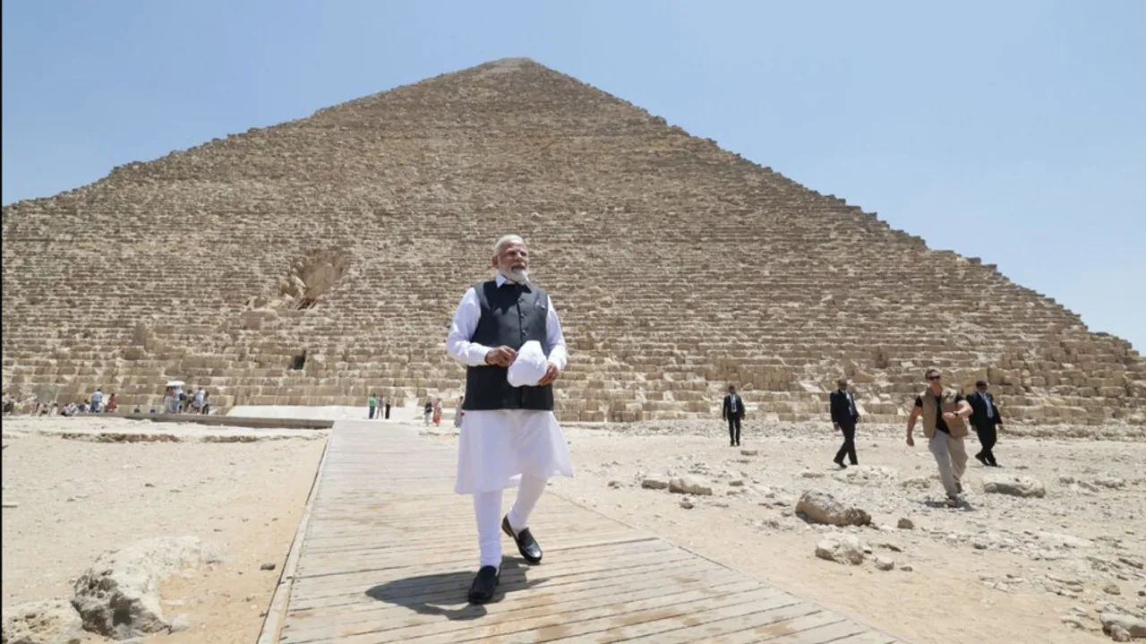 PM modi in Egypt