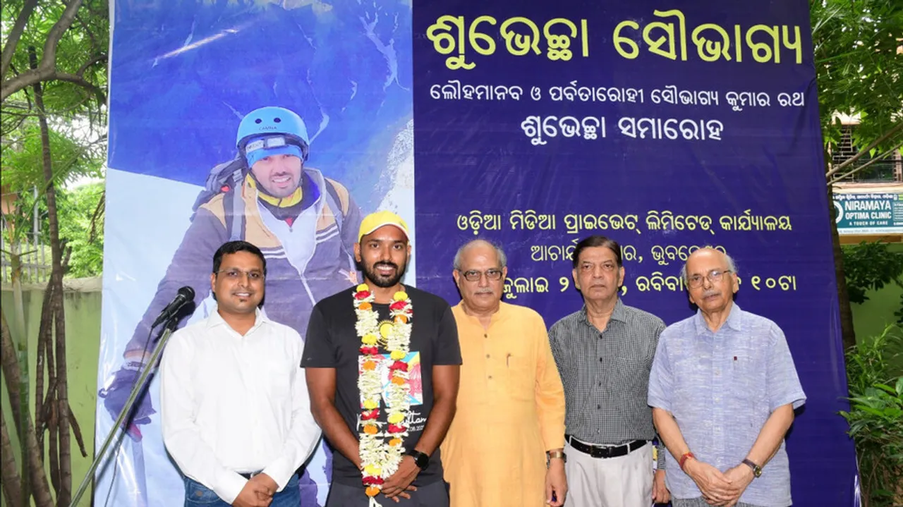 odia youth scales Europe's highest peak 