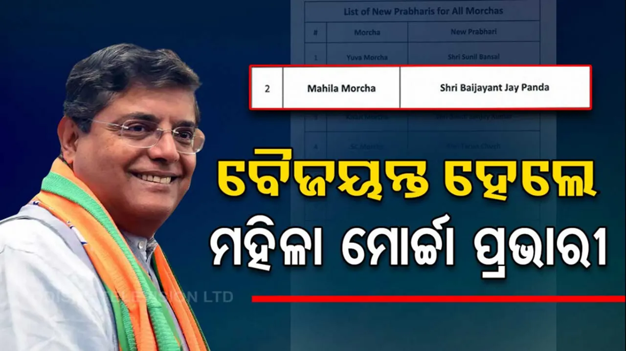 BJP, Baijayanta Panda