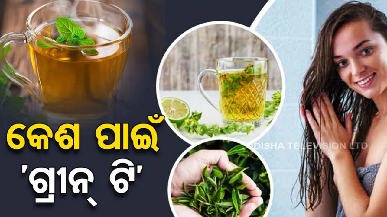 green tea for hair