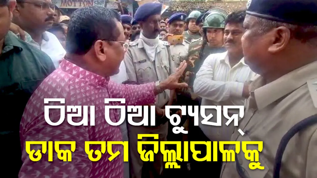 Laxman Bag Face Off With Railway Officers Over Eviction Drive Process