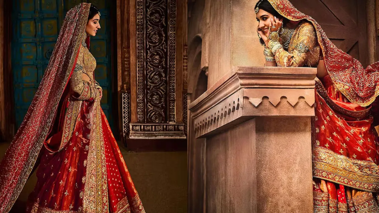 Radhika merchant interesting vidai ceremony look