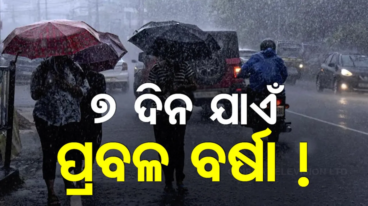 IMD Issues Yellow Alert To 6 Districts In Odisha