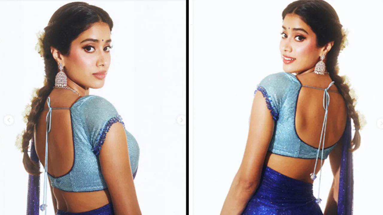 ଦେଶି ଅବତାରରେ ଜାହ୍ନଭୀ କପୁର, ଫଟୋ ଦେଖି ପ୍ରଶଂସକ ଦିବାନା