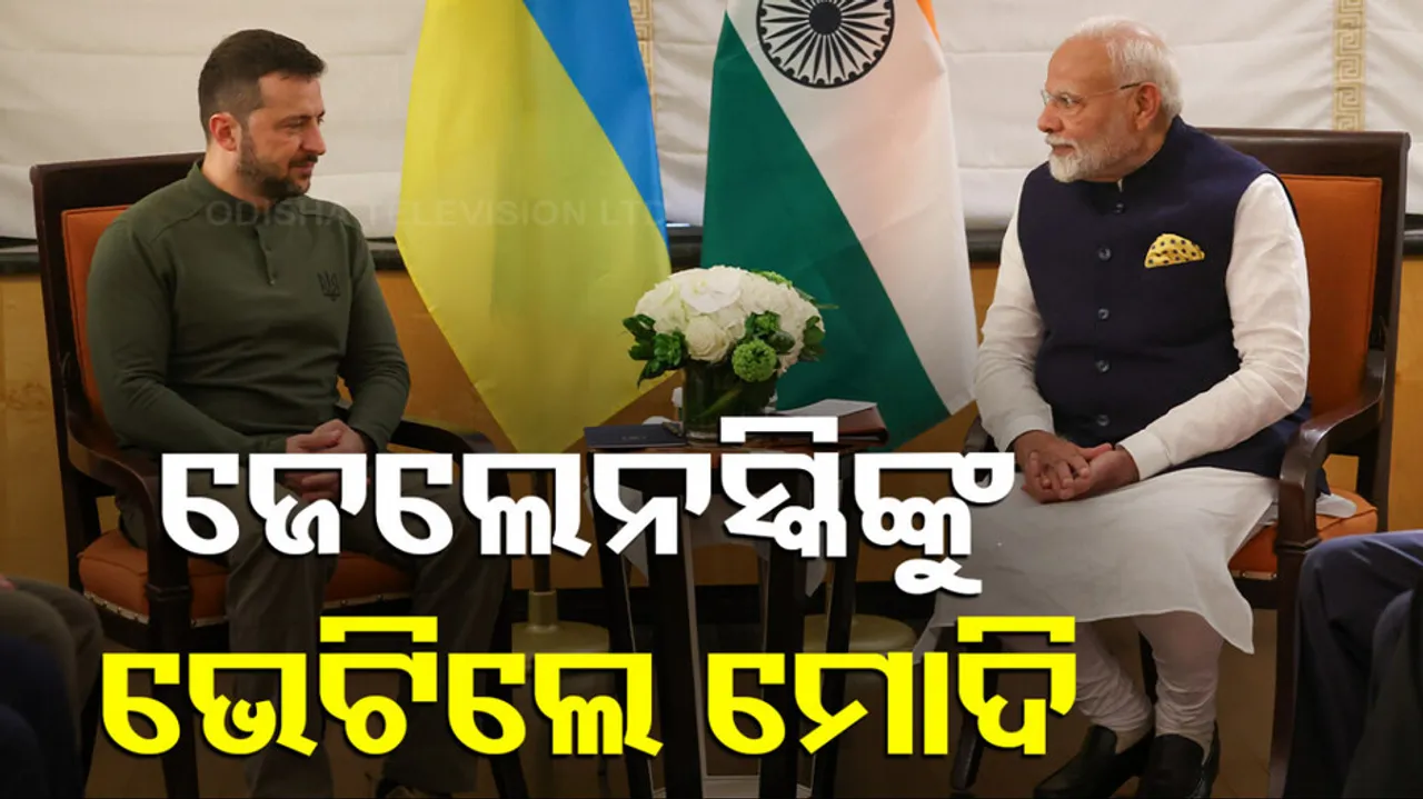 PM Modi Meets Ukraine President Zelensky In New York