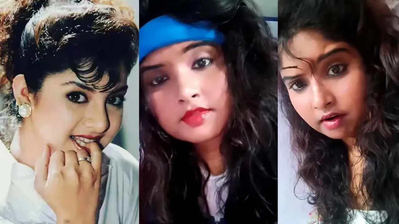 Divya Bharti lookalike photos viral fans said reborn of actress