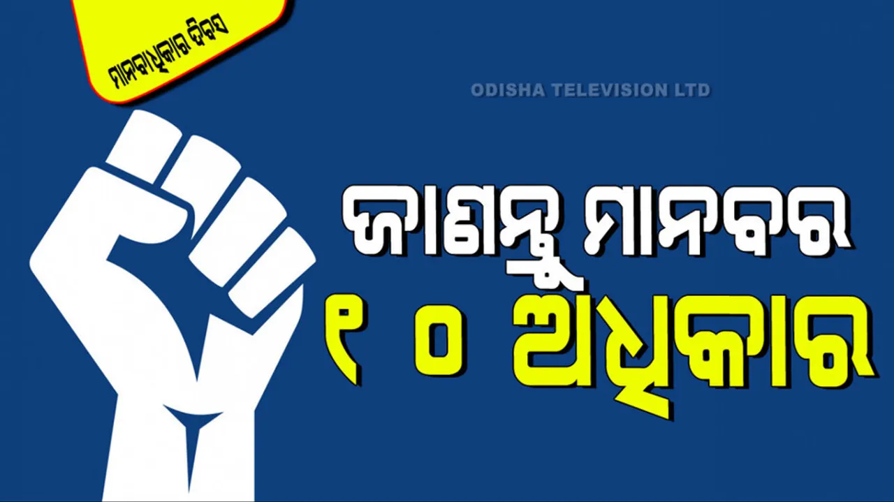 Human Rghts Day 2024 ten human rights each one to enjoy