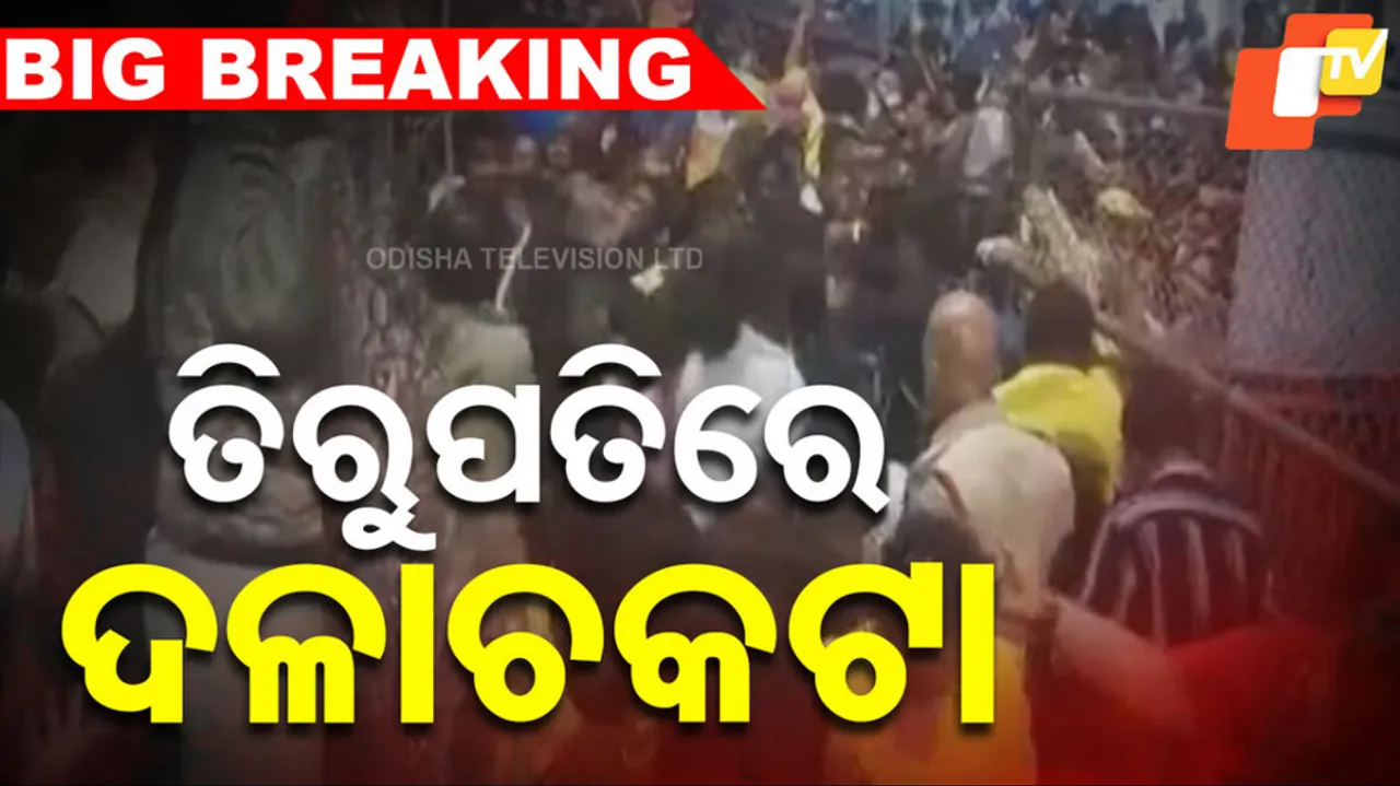 ତିରୁପତିରେ ଦଳାଚକଟା 