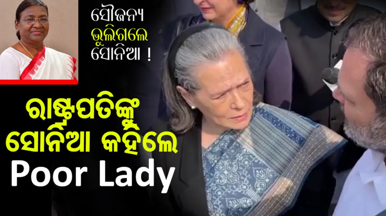 Sonia Gandhi's Remark