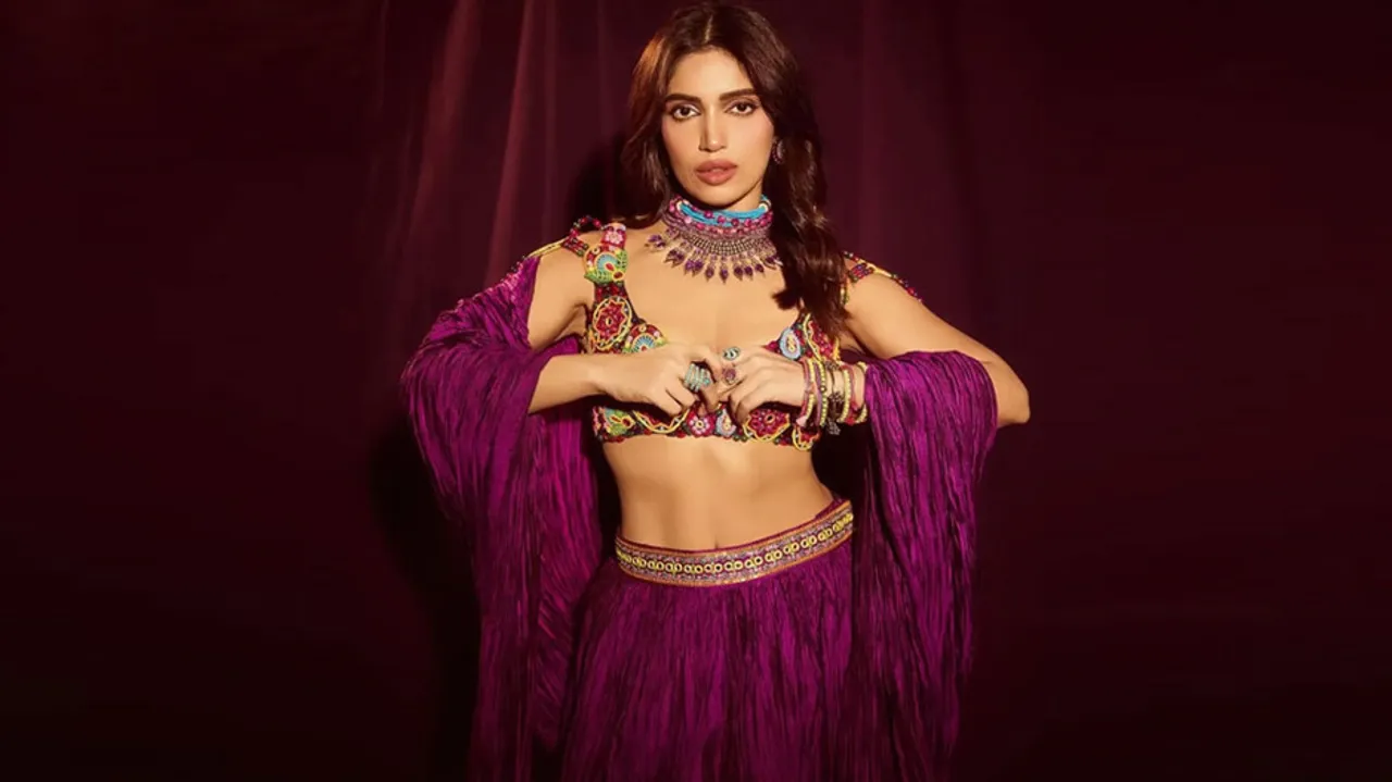 Bhumi Pednekar: ବାଇଗଣୀ ରଙ୍ଗର ଏଥ୍‌ନିକ୍‌ ଡ୍ରେସ୍‌ରେ ମନ ମୋହିଲେ ଭୂମି ପେଡନେକର