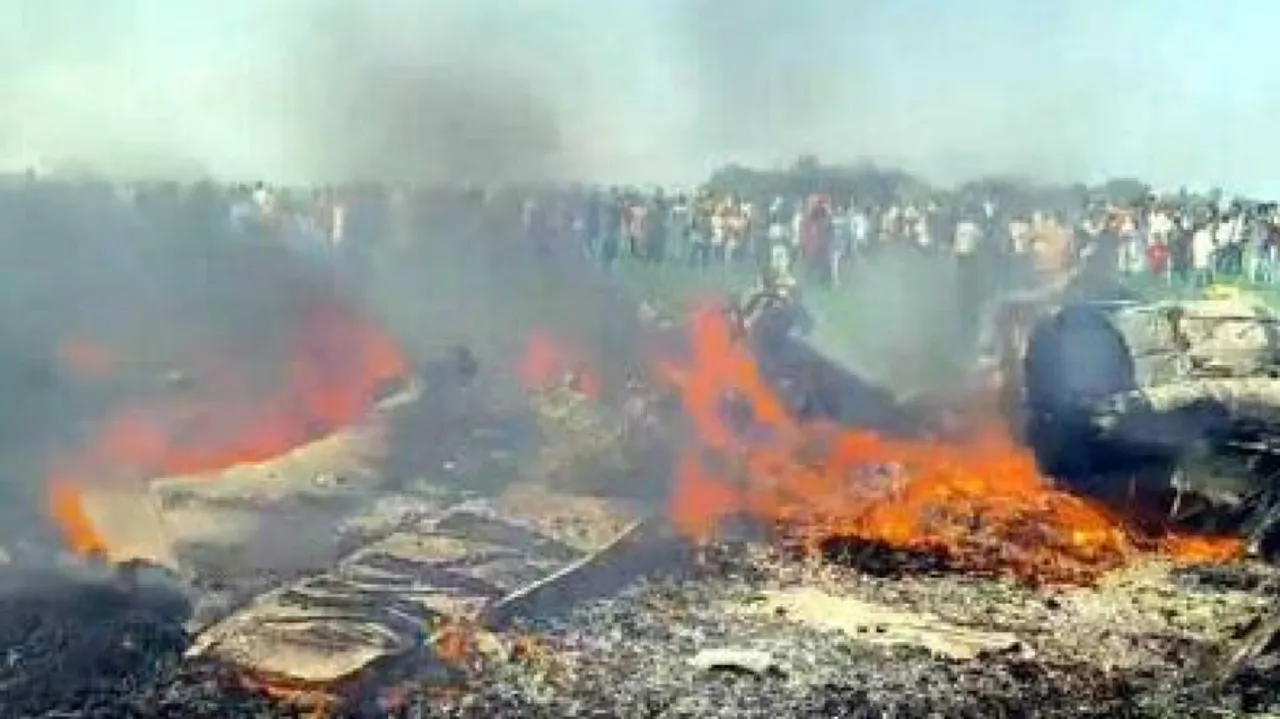 ପୁଣି ବିମାନ ଦୁର୍ଘଟଣା ।