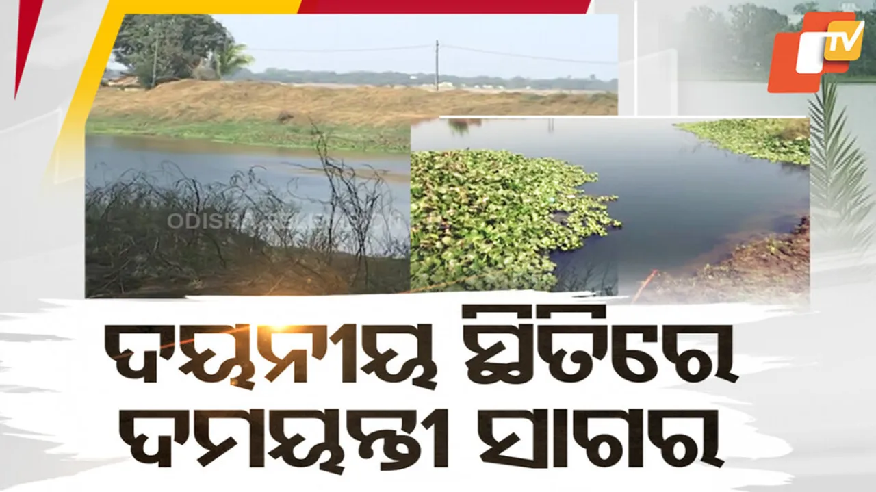 ଦୟନୀୟ ସ୍ଥିତିରେ ଦମୟନ୍ତୀ ସାଗର 