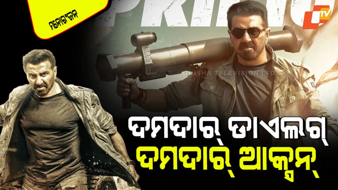 Sunny deol returns with action avatar after gadar 2