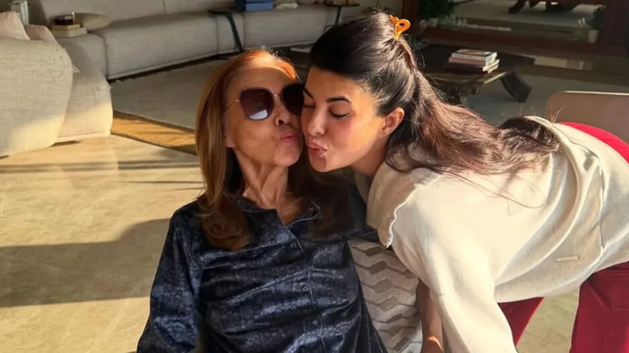 Jacqueline Fernandez mother passed away see their lovely bonding