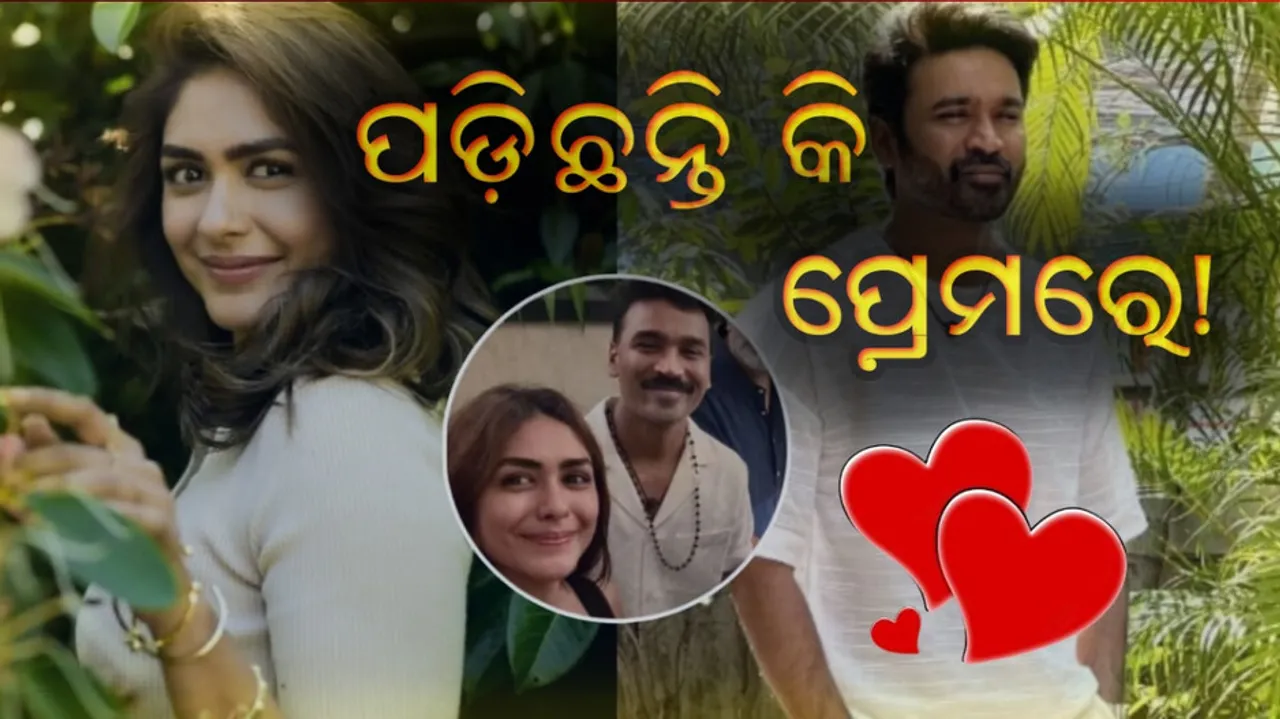 Dhanush Dating Mrunal