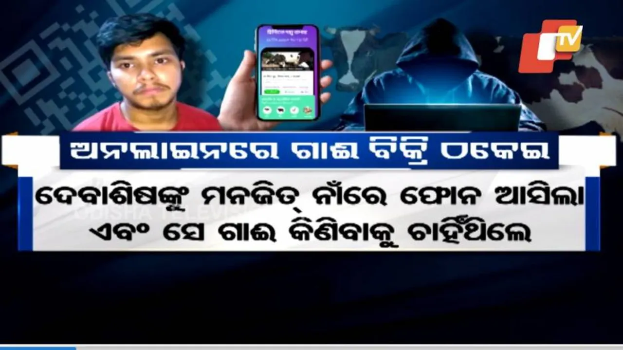 ଅନଲାଇନରେ ଗାଈ ବିକିବାକୁ ଯାଇ ଲକ୍ଷାଧିକ ଟଙ୍କା ହରାଇଲେ ଭୁବନେଶ୍ୱରର ଯୁବକ