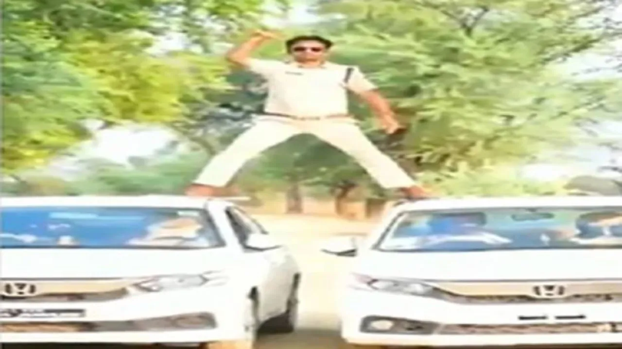 ପୋଲିସ ବାବୁଙ୍କୁ ମହଙ୍ଗା ପଡିଲା ସିଘଂମ ଷ୍ଟାଇଲ୍‌