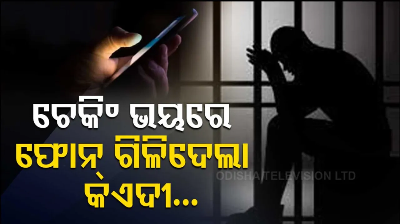 Bihar Prisoner Swallows Mobile Phone During Inspection