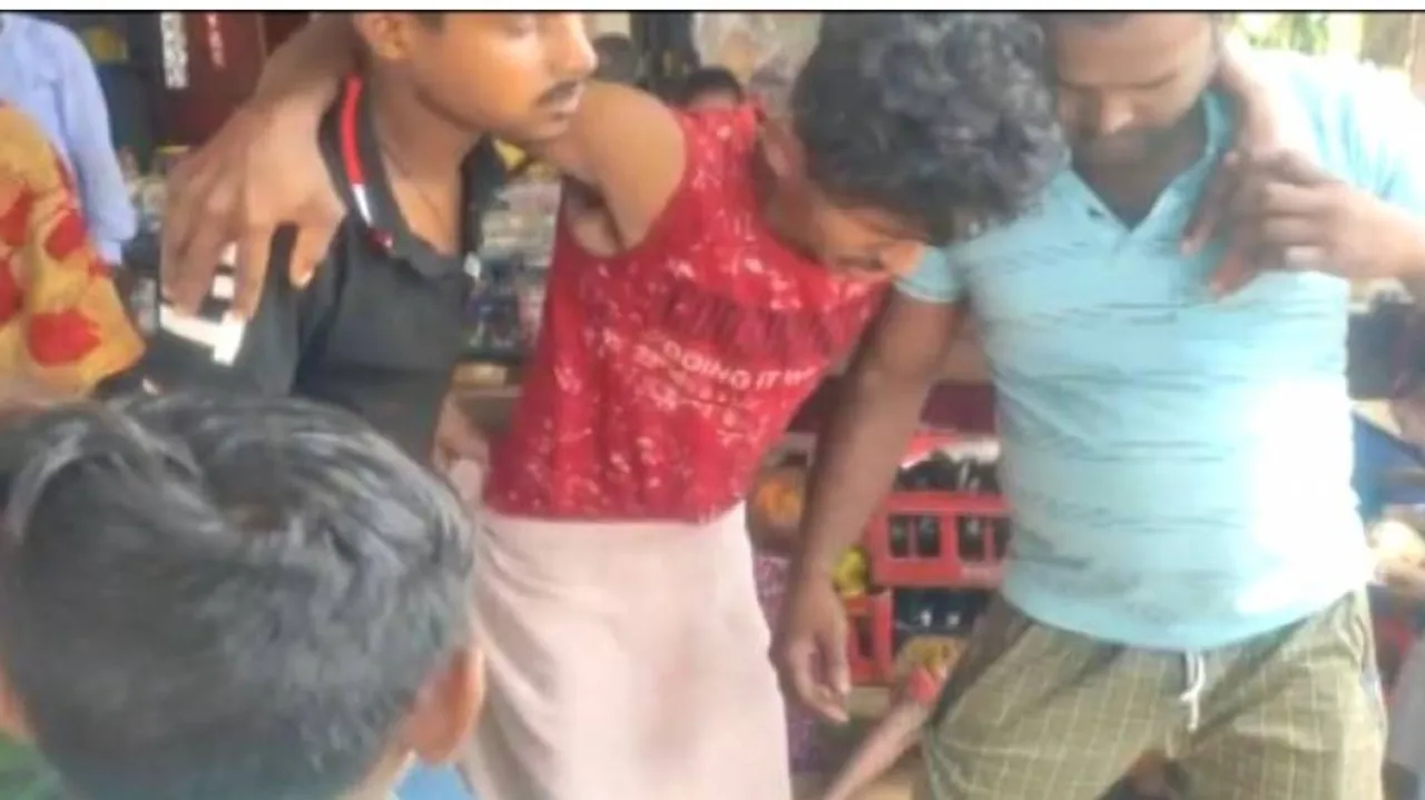 Youths Allegedly Being Beaten Up By Police