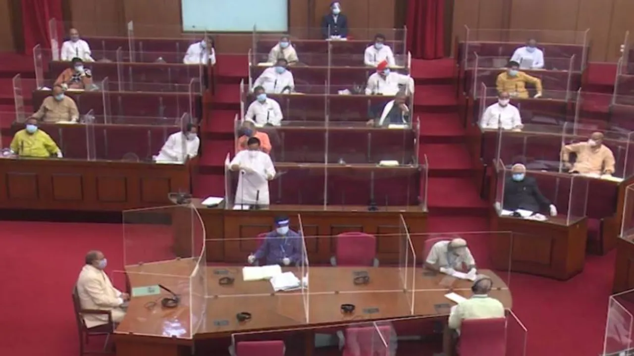 ଗୃହରେ କୋଭିଡ ତାତି; କଂପାନୀଙ୍କୁ ବ୍ଲାଙ୍କ୍ ଚେକ୍ କାହିଁକି ଦିଆଯାଇଥିଲା ବୋଲି ପ୍ରଶ୍ନ କଲା ବିରୋଧୀ