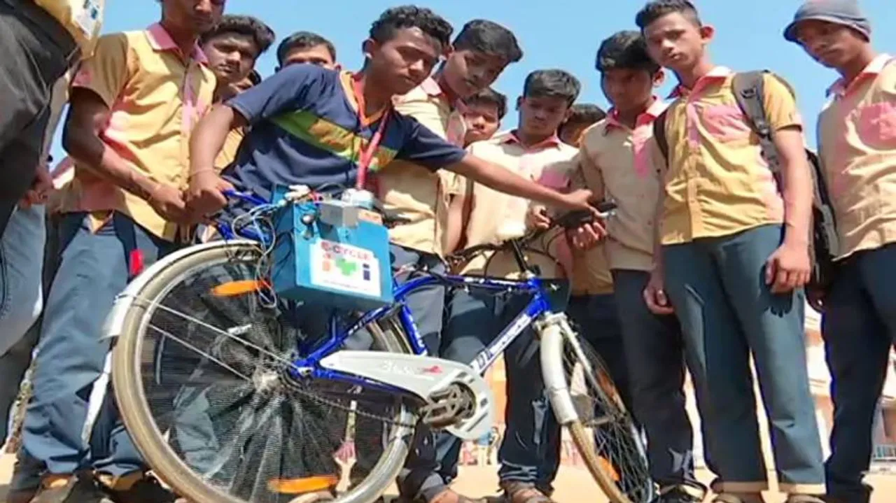 ବ୍ୟାଟେରୀ ସାଇକେଲ ତିଆରି କଲେ ଆଇଟିଆଇ ଛାତ୍ର