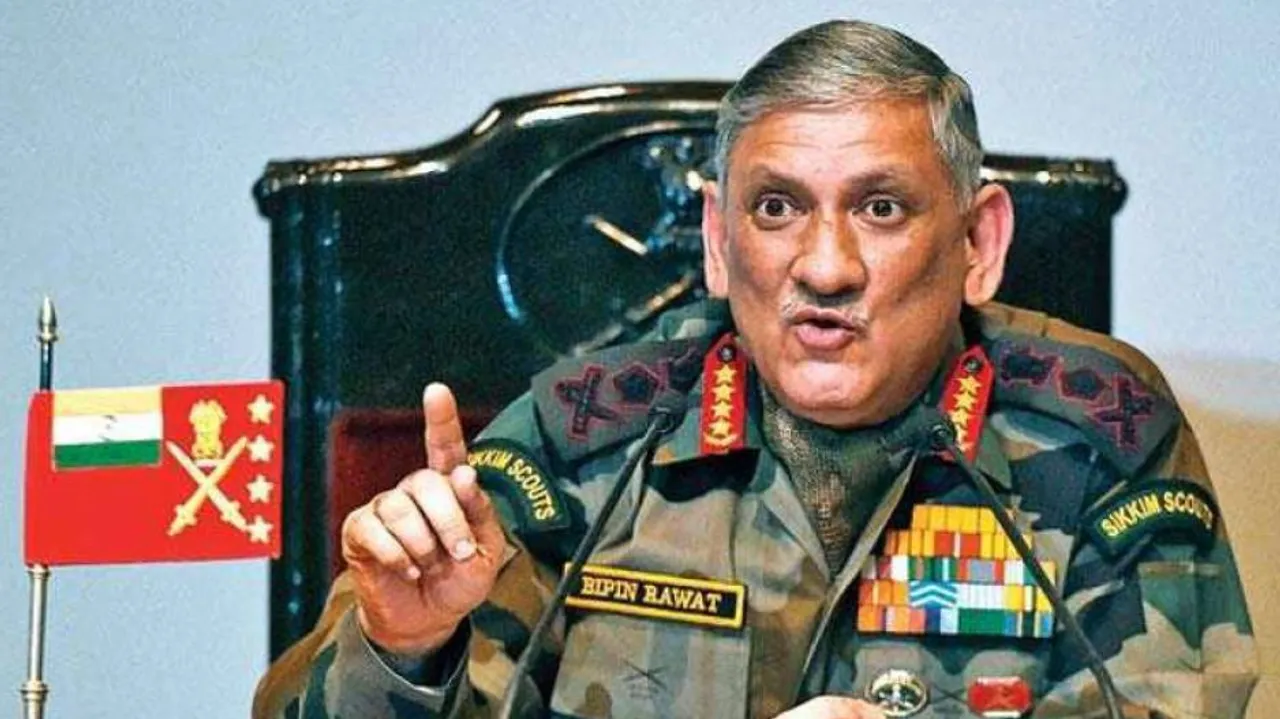 ଚୀନକୁ ଚେତାବନୀ ଦେଲେ ସିଡିଏସ୍ ବିପିନ ରାୱତ