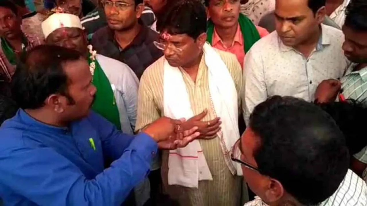 ବିଜେଡି ପ୍ରାର୍ଥୀ ପୁଷ୍ପେନ୍ଦ୍ର ସିଂହଦେଓଙ୍କୁ ବିରୋଧ, ଭିଡିଓ ଭାଇରାଲ୍‌