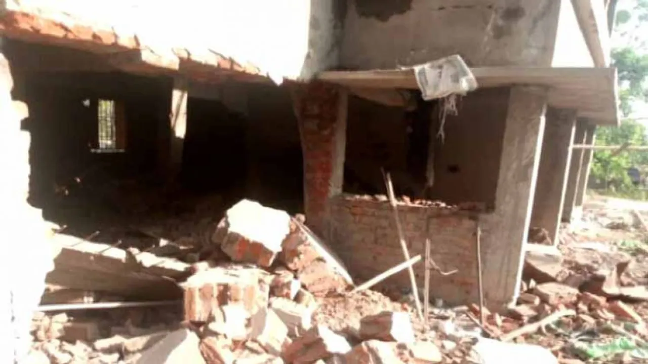 ଓଡ଼ିଶା-ଝାଡ଼ଖଣ୍ଡ ସୀମାନ୍ତରେ ନକ୍ସଲଙ୍କ ଲଙ୍କାକାଣ୍ଡ: ଉଡ଼ାଇ ଦେଲେ ବନ ବିଭାଗ କୋଠ