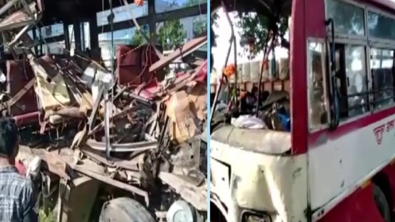 ଭୟଙ୍କର ସଡ଼କ ଦୁର୍ଘଟଣା, ୬ ମୃତ