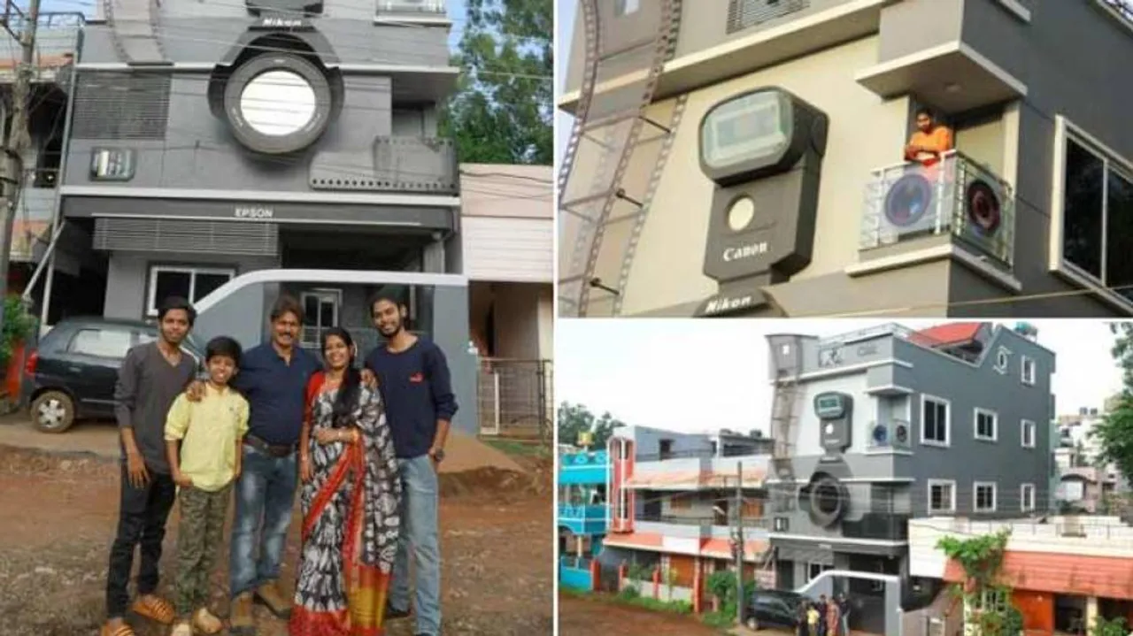 ଫଟୋଗ୍ରାଫରଙ୍କ ୭୧ଲକ୍ଷ ଟଙ୍କାର କ୍ୟାମେରା ଆକୃତିର ଘର