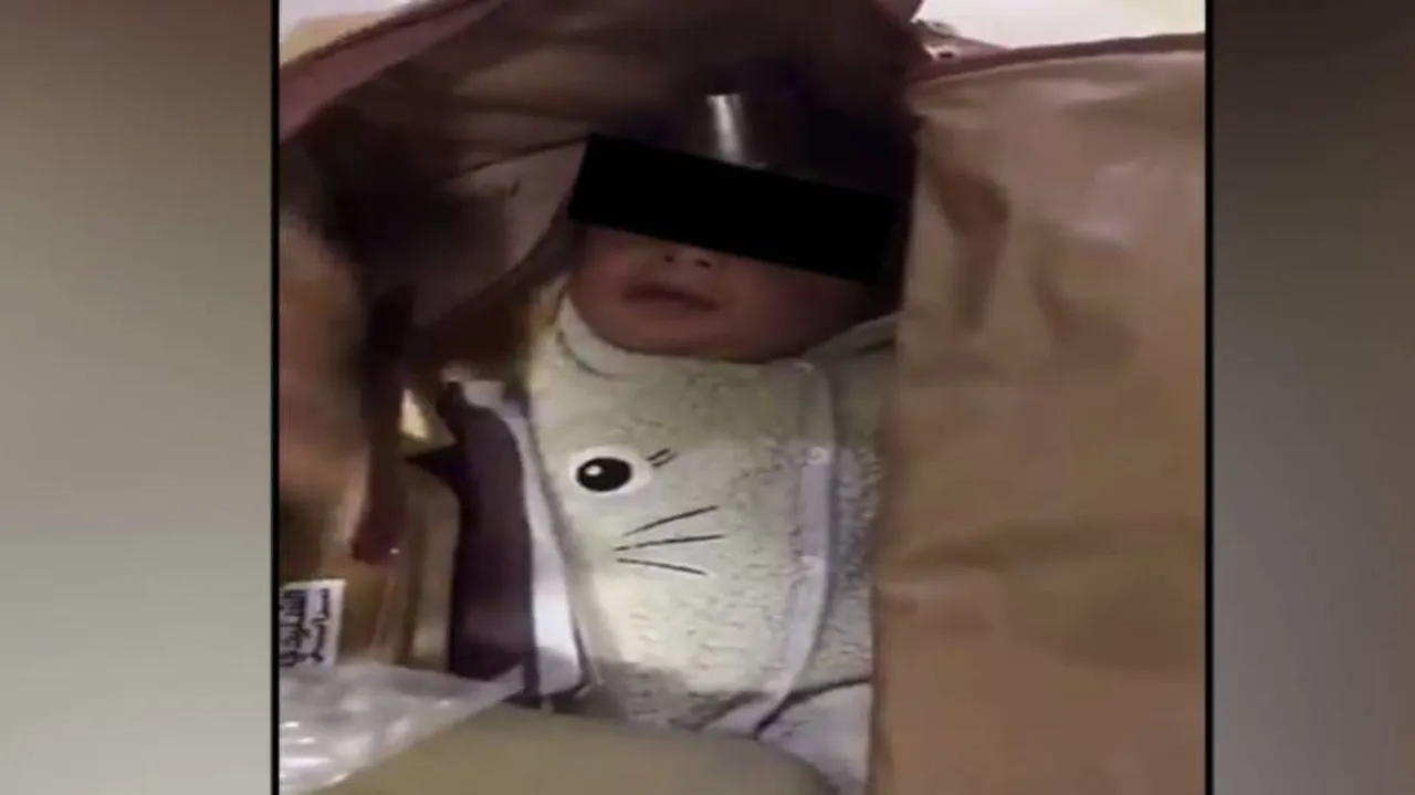 ଏୟାରପୋର୍ଟରେ ଚେକିଂ ବେଳେ ବ୍ୟାଗ୍ ଭିତରୁ ମିଳିଲା ୫ ମାସର ଶିଶୁ !