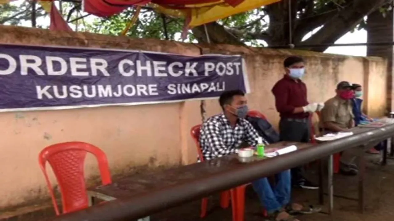 କରୋନା ରୋକିବାକୁ ସୀମାରେ ଜୋରସୋରରେ ଚାଲିଛି ଚେକିଂ