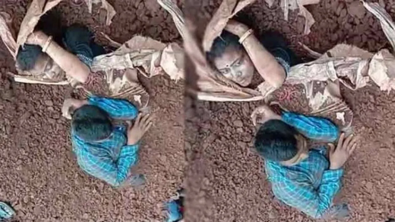 ଦମ୍ପତିଙ୍କ ଉପରେ ଓଲଟି ପଡିଲା ଆଇରନ ବୋଝେଇ କ୍ରୋମାଇଟ ଡ଼ମ୍ପର