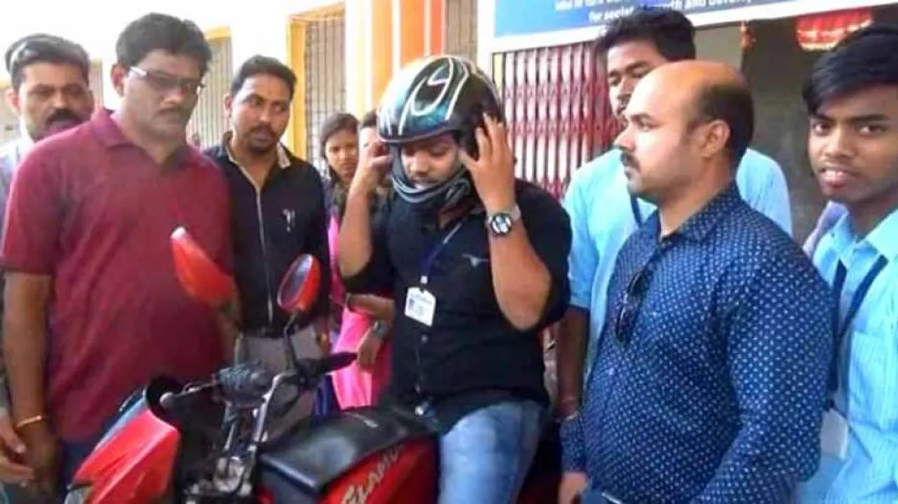 ଦୁର୍ଘଟଣା ରୋକିବ ‘ସ୍ମାର୍ଟ ହେଲମେଟ୍‌’