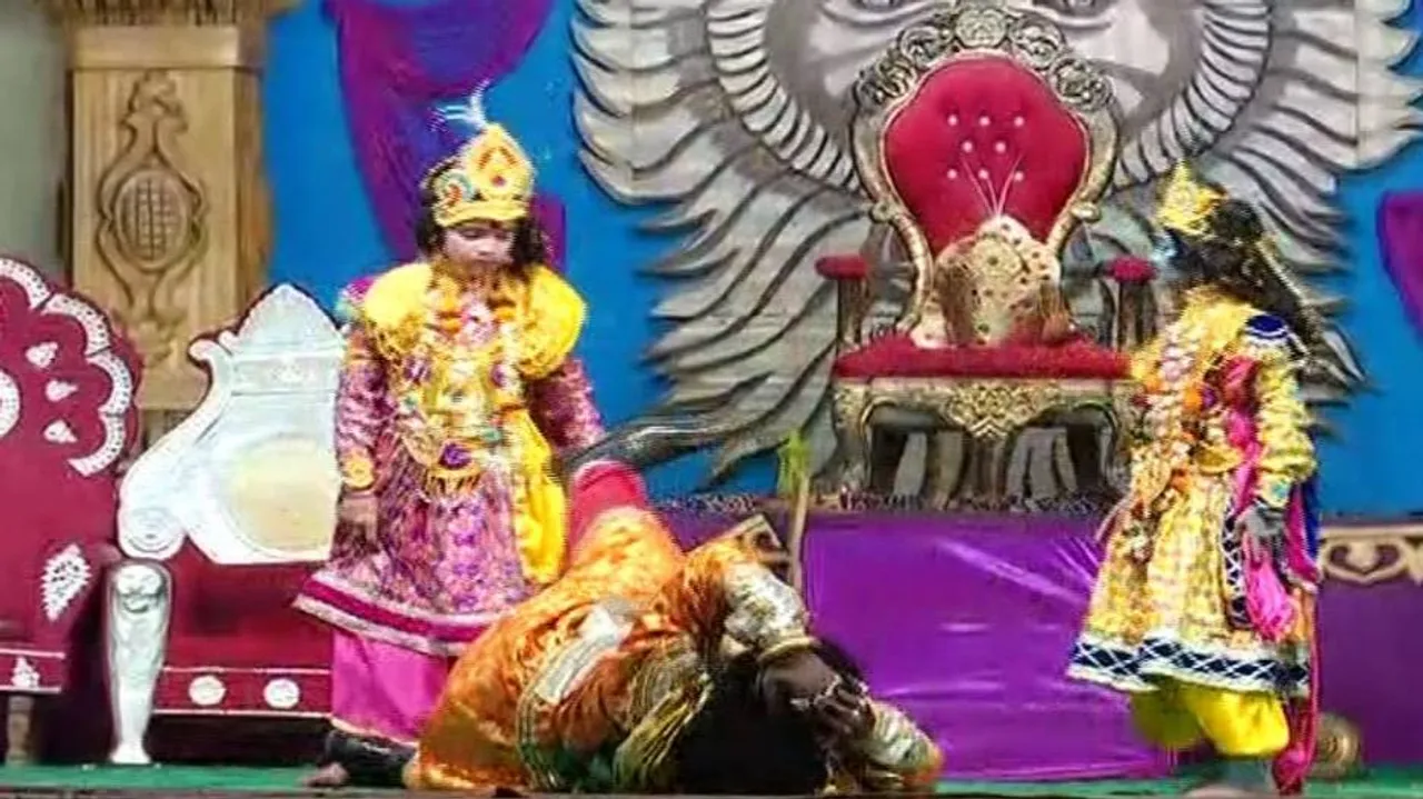 ମାମୁ କଂସଙ୍କୁ ବଧ କଲେ ଭଣଜା କୃଷ୍ଣ