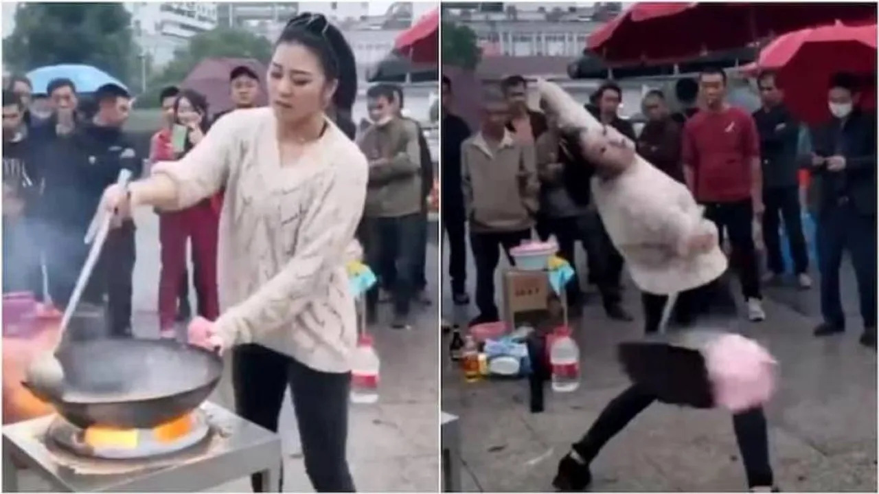 ଗଙ୍ଗ୍‌ନମ୍‌ ଷ୍ଟାଇଲ୍‌ ଗୀତରେ ଡ୍ୟାନ୍ସ ସହ ନୁଡୁଲ୍ସ ପ୍ରସ୍ତୁତ କରି ଚର୍ଚ୍ଚାରେ ଯୁବତୀ