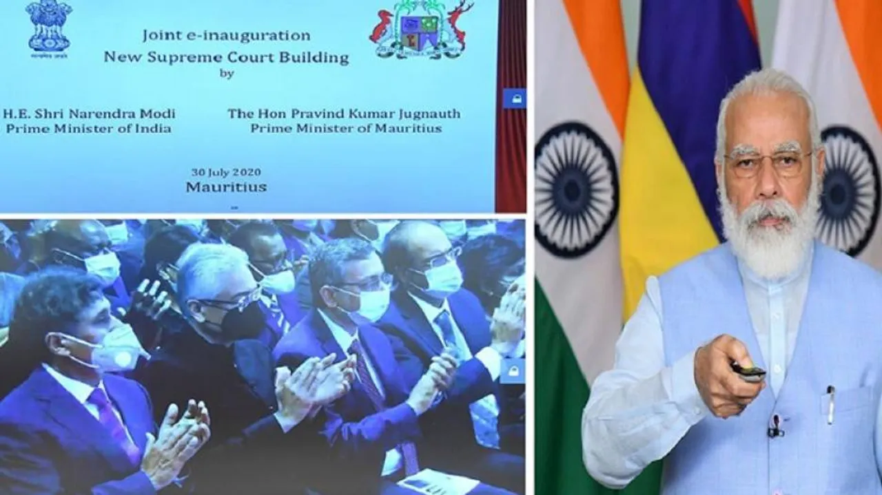 ମରିସସ୍ ସୁପ୍ରିମ୍ କୋର୍ଟର ନୂଆ ବିଲ୍ଡିଂର ଉଦ୍‌ଘାଟନ କଲେ ପ୍ରଧାନମନ୍ତ୍ରୀ ମୋଦି