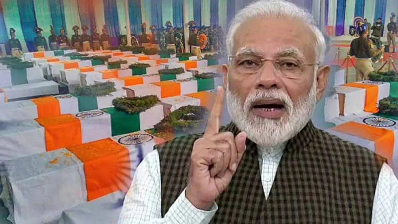 ପୁଲଓ୍ୱାମା ପ୍ରସଙ୍ଗ ଉଠାଇ ବିରୋଧୀଙ୍କ ଉପରେ ବର୍ଷିଲେ ମୋଦି