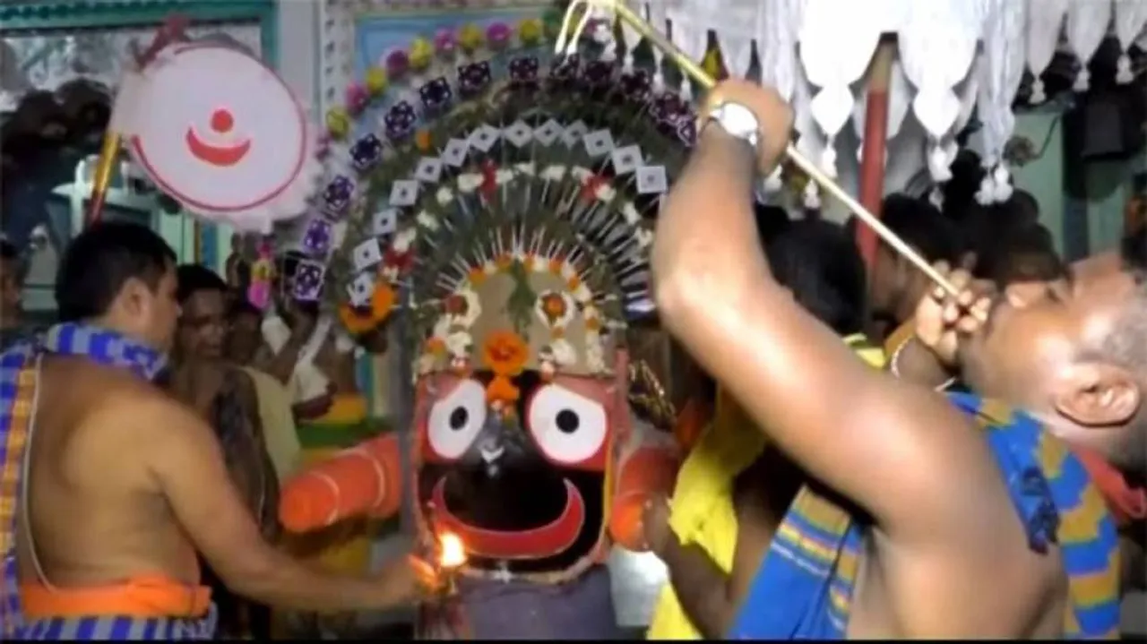 ବିଳମ୍ବିତ ରାତିରେ ମହାପ୍ରଭୁ ଗଲେ ମାଉସୀ ଘର