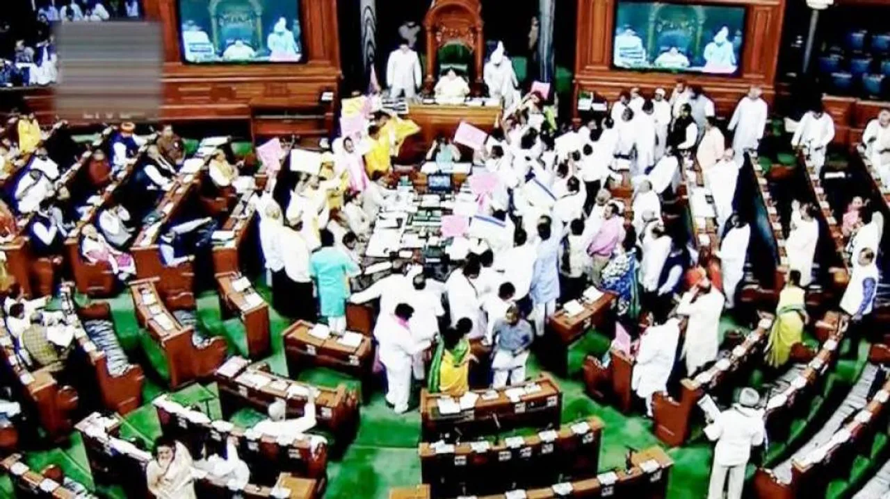 ହଟ୍ଟଗୋଳ ଯୋଗୁଁ ମୋଦି ସରକାର ବିରୋଧରେ  ଆଜି ଆସି ପାରିଲାନି ଅନାସ୍ଥା ପ୍ରସ୍ତାବ