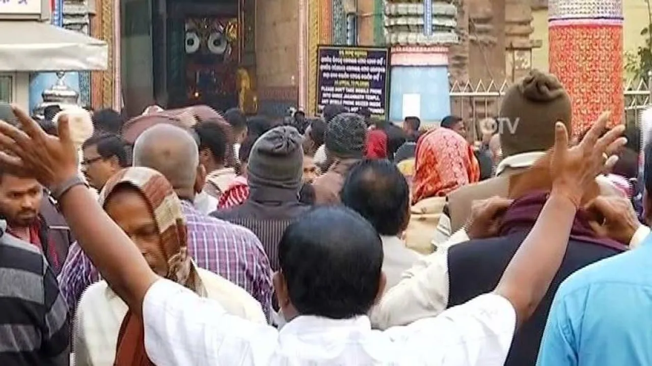 ୨ ବର୍ଷ ପରେ ଖୋଲିଲା ଶ୍ରୀମନ୍ଦିର ଜଗମୋହନ