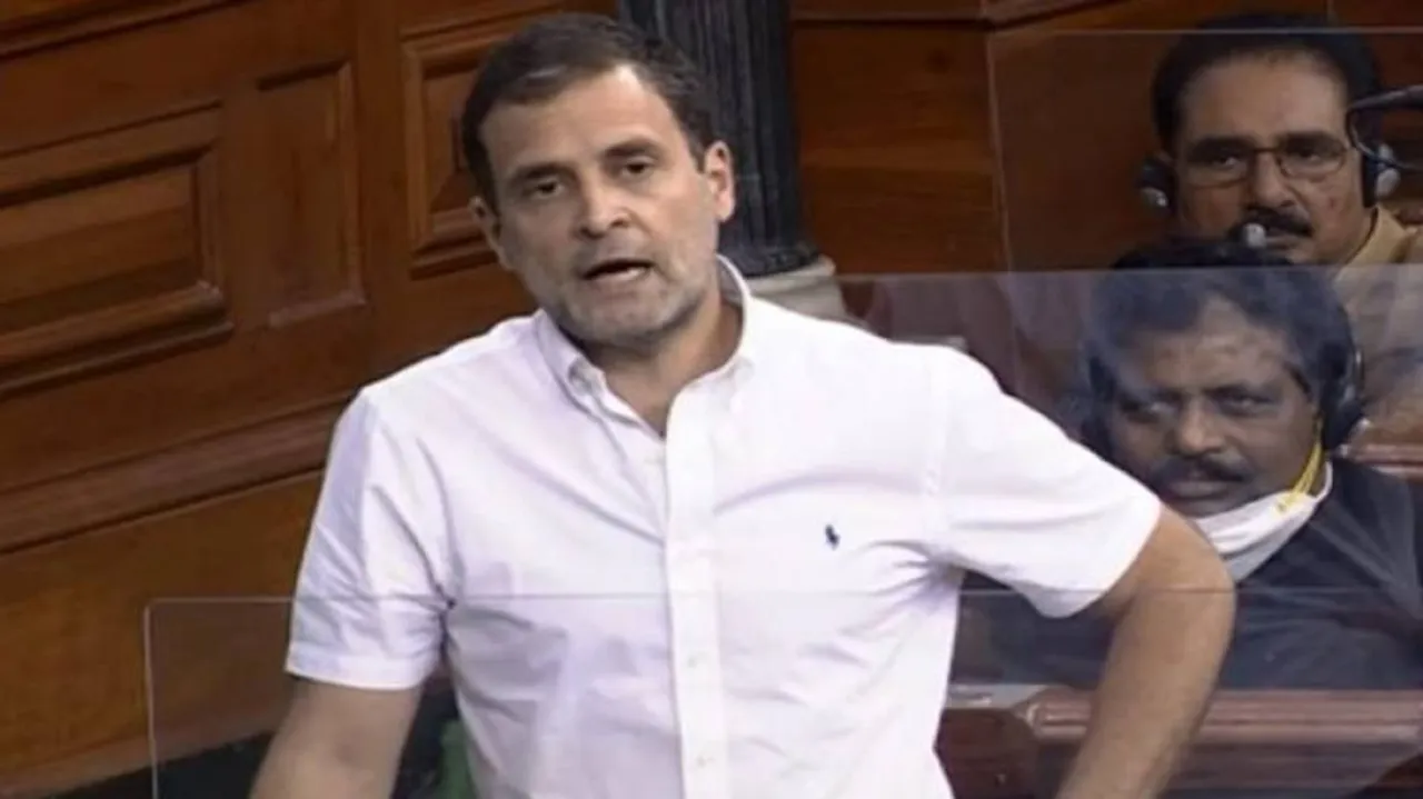 ଆମେ ଦୁଇ ଆମର ଦୁଇ କଥା ଉଠାଇ ମୋଦିଙ୍କୁ ରାହୁଲଙ୍କ ଟାର୍ଗେଟ୍; କହିଲେ, ଦେଶକୁ ଚଳାଉଛନ୍ତି ୪ ଜଣ