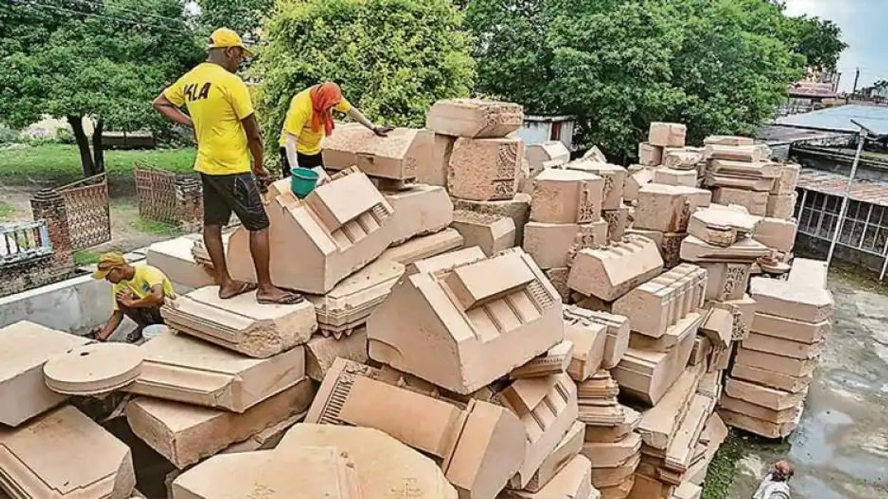 ରାମ ମନ୍ଦିରର ନିର୍ମାଣରେ ବ୍ୟବହାର ହେବନି ଲୁହା: ଏହି ଜିନିଷରେ ତିଆରି ହେବ ମନ୍ଦିର