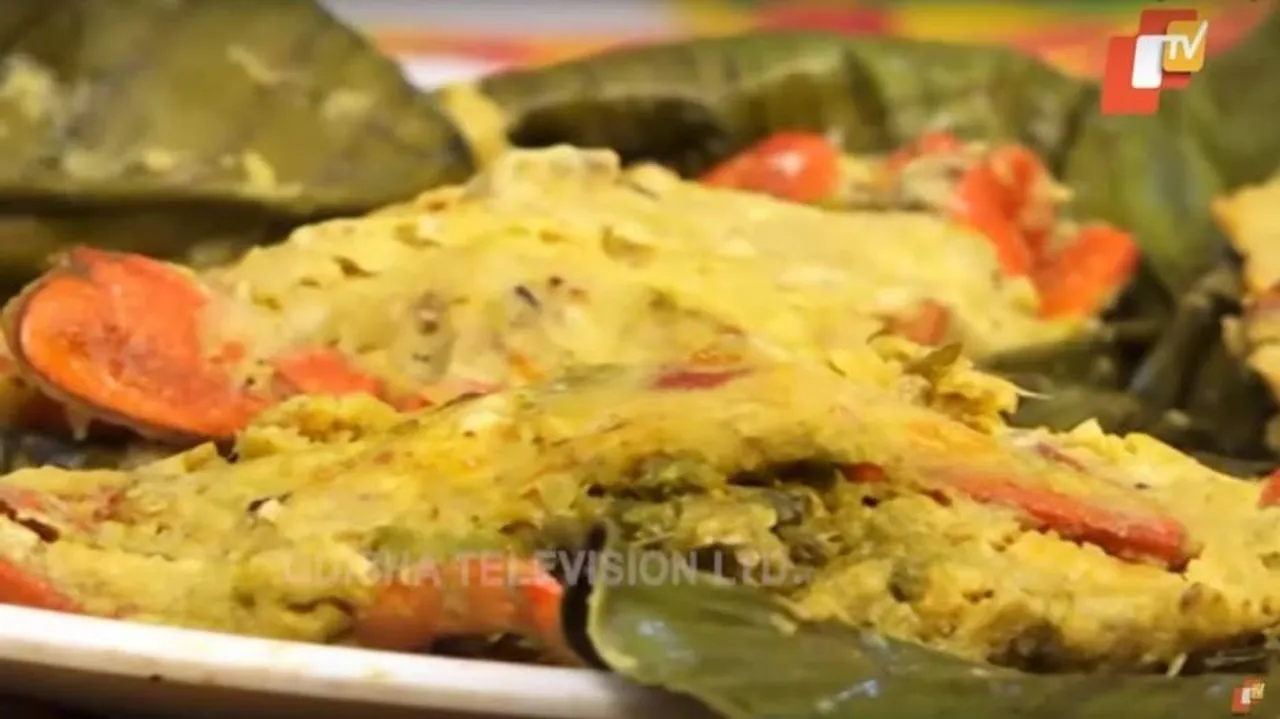 କମ୍‌ ତେଲରେ ପ୍ରସ୍ତୁତ କରନ୍ତୁ କଦଳୀ ପତ୍ର ଶୁଖା କଙ୍କଡ଼ା | Kadali Patra Sukha Kankada