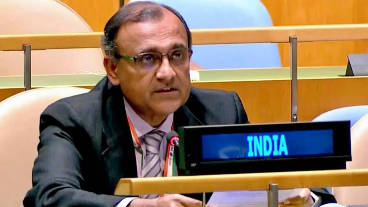 India's Permanent Representative to the UN Ambassador T S Tirumurti