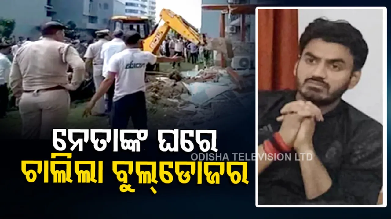 Bulldozer Action Against Politician Shrikant Tyagi