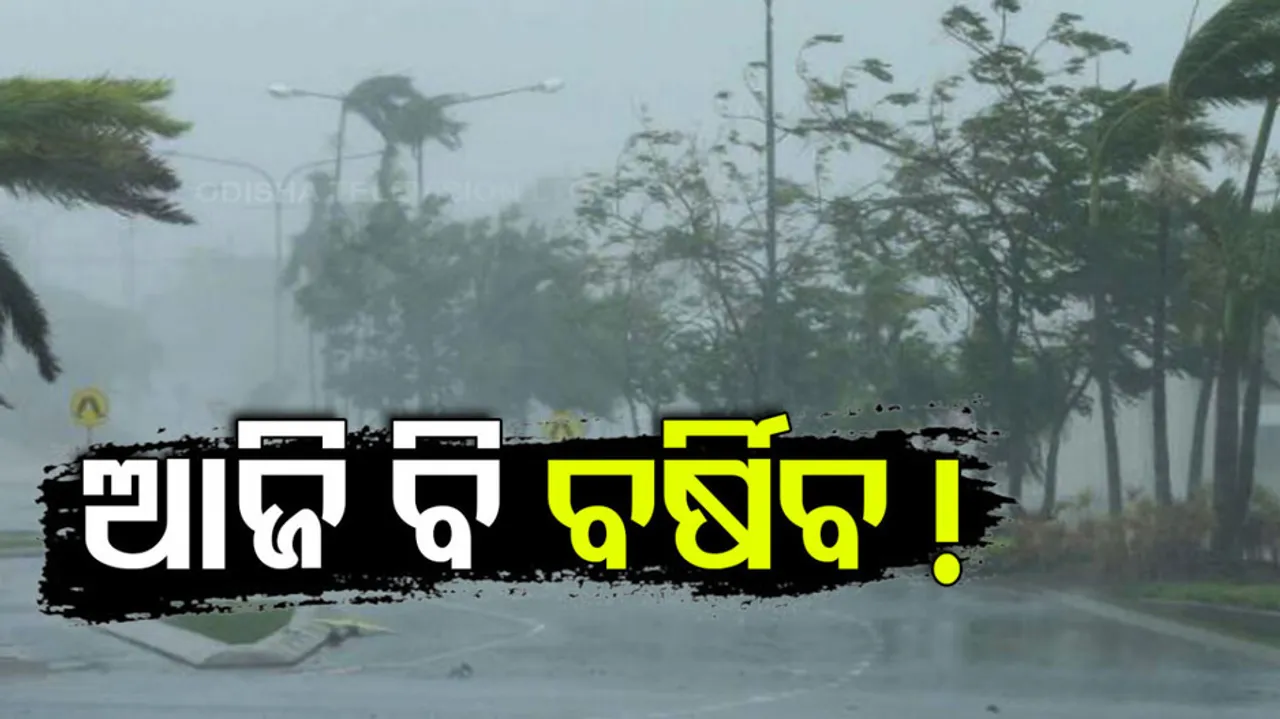 Today Rainfall Likely In 15 Districts Of Odisha 